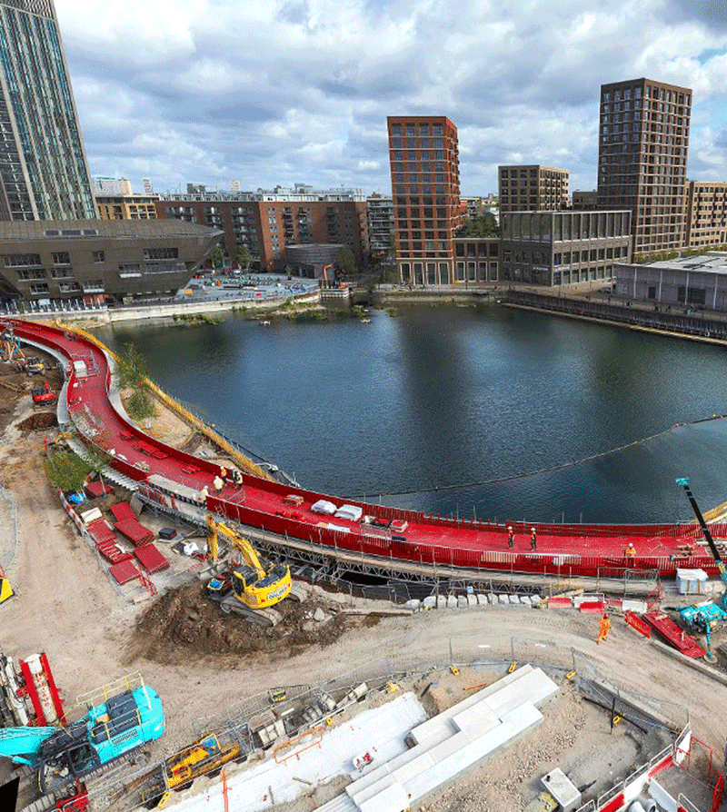 Canada Water Dock Bridge - image 3