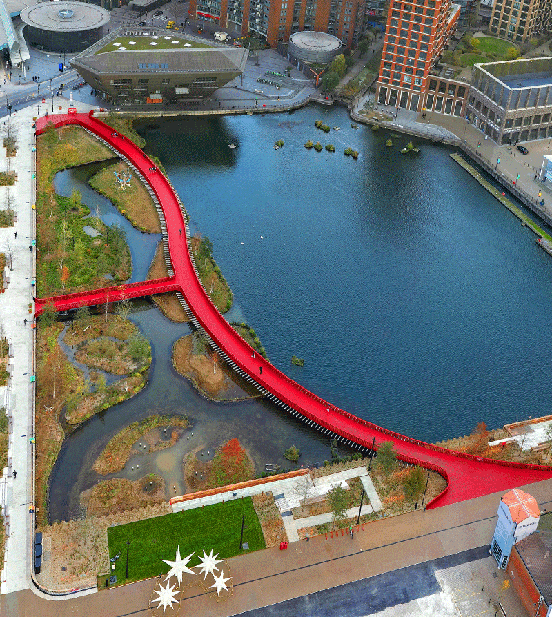 Canada Water Dock Bridge - image 4