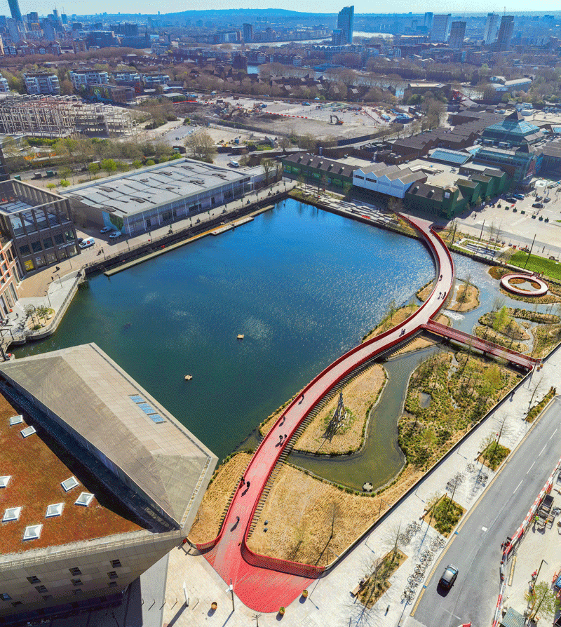 Canada Water Dock Bridge - image 10