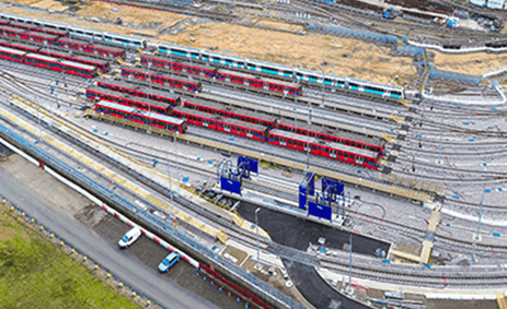 Beckton DLR Depot