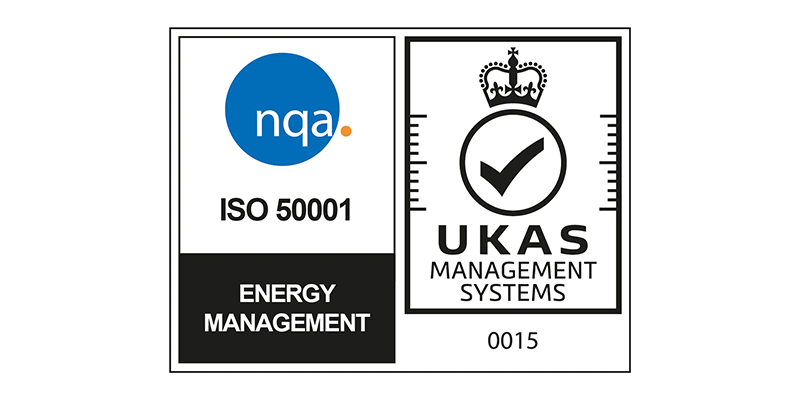 ISO 50001 certified
